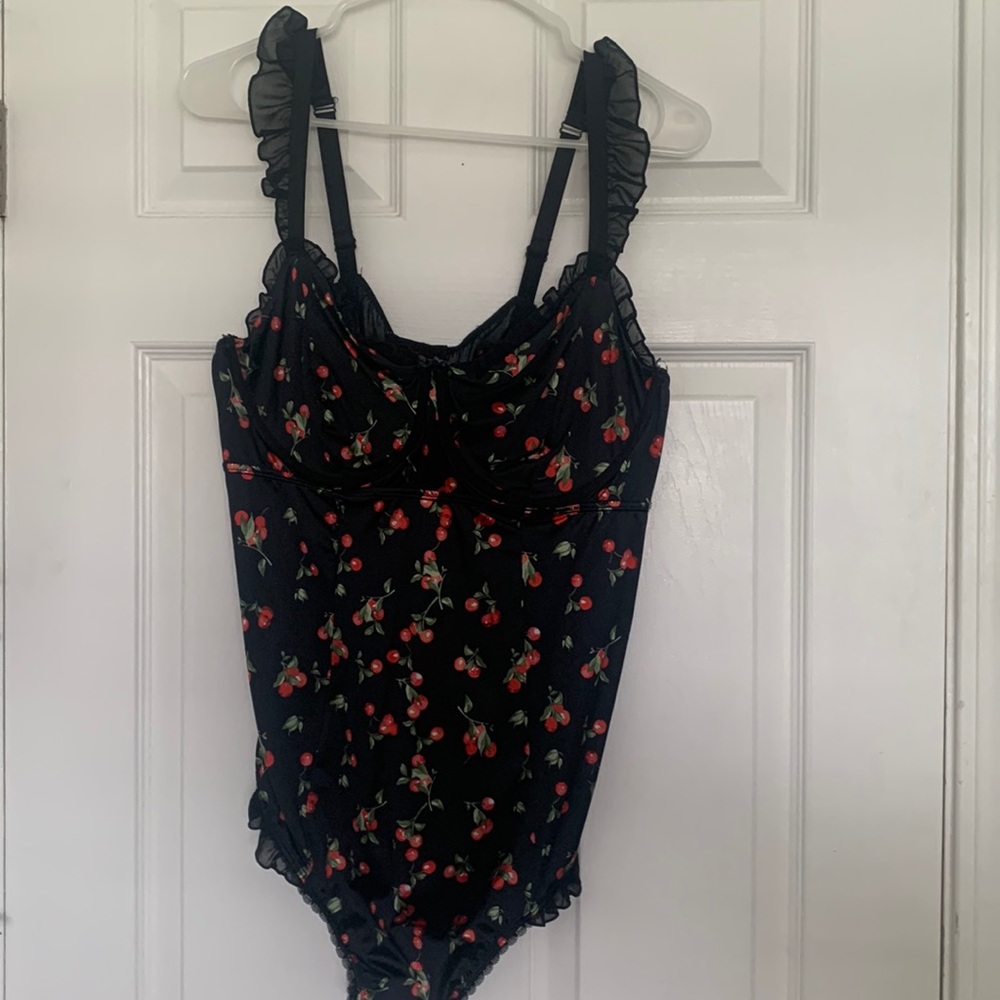 Underlined Cherry Bodysuit